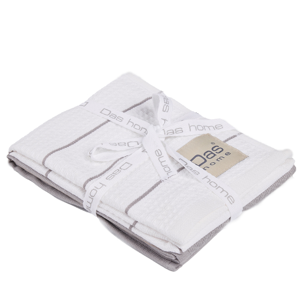 Ποτηρόπανα (Σετ 2τμχ) Das Home Kitchen 0829