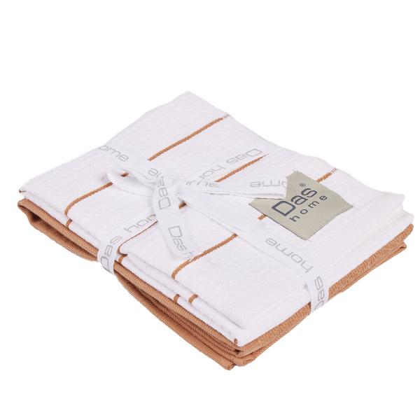 Ποτηρόπανα (Σετ 2τμχ) Das Home Kitchen 0831