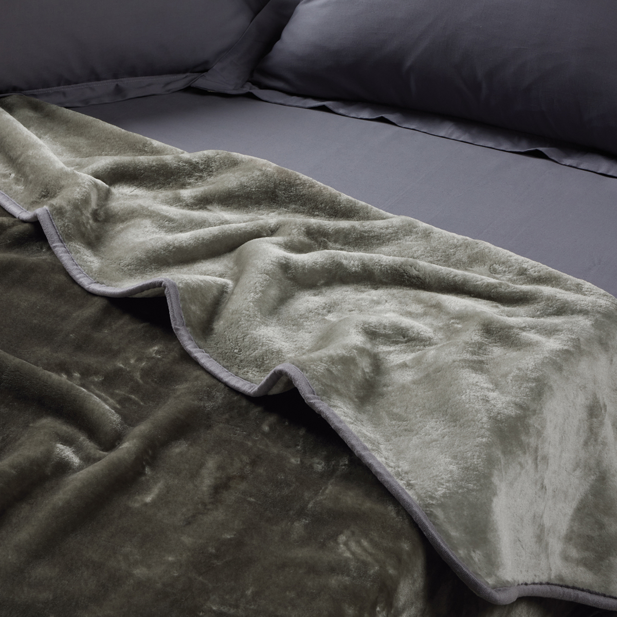 Κουβέρτα Βελουτέ Μονή (160X220) Das Home Velour 0290 Grey Λευκά Είδη Κρεβατοκάμαρας Κουβέρτες Μονές Spitishop