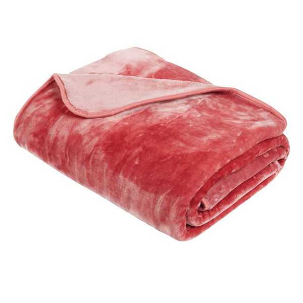 Κουβέρτα Βελουτέ Μονή (160x220) Das Home Velour 0295 Nude