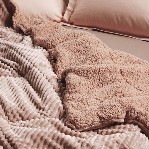 Κουβερτοπάπλωμα Μονό (160x220) Das Home 1363 Nude