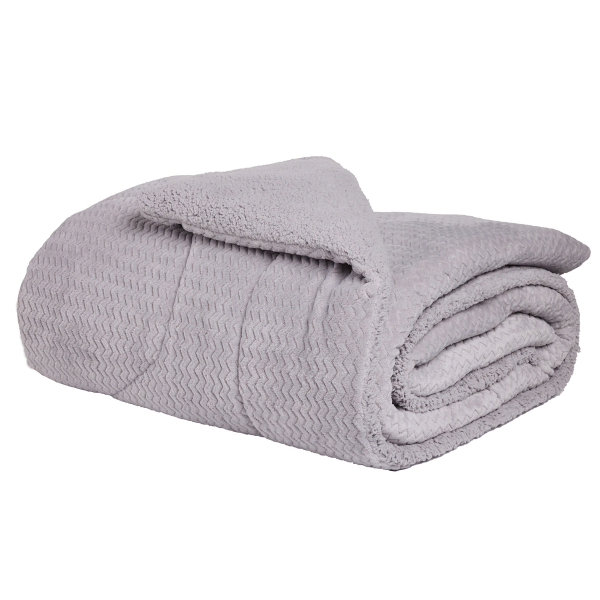 Κουβερτοπάπλωμα Μονό (160x220) Das Home 1368 Grey