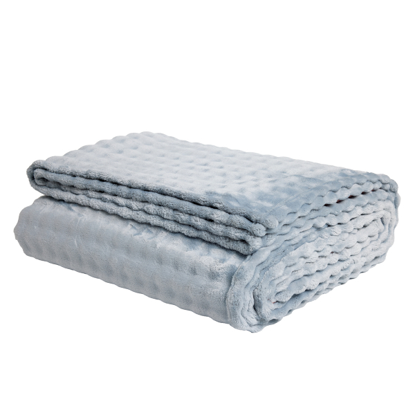 Κουβέρτα Fleece Μονή (160x220) Das Home 1371 L.Blue