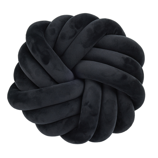 Διακοσμητικό Μαξιλάρι Βελουτέ (Φ35) Das Home 2290 Black