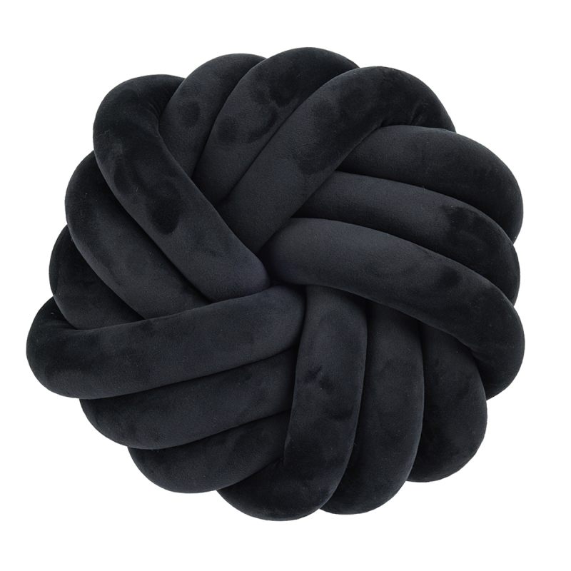 Διακοσμητικό Μαξιλάρι Βελουτέ (Φ35) Das Home 2290 Black
