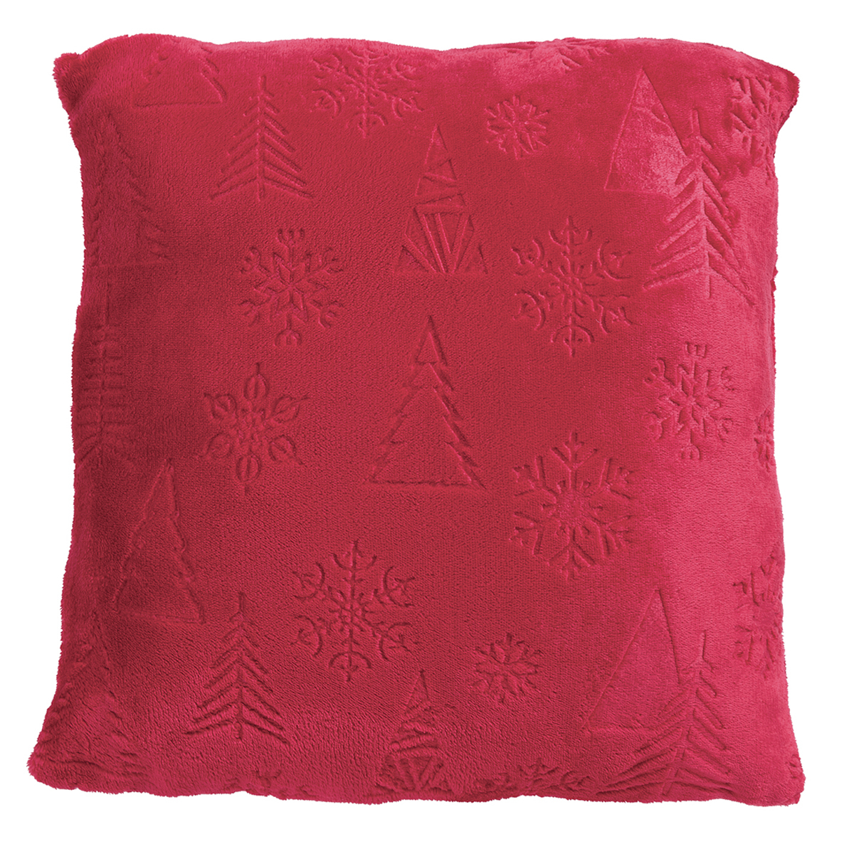 Das Home Χριστουγεννιάτικο Μαξιλάρι Fleece (40x40) Das Home 1375 Red