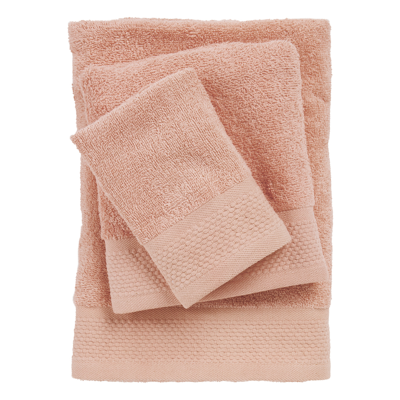 Πετσέτες Μπάνιου (Σετ 3τμχ) Das Home Best 0832 Pink 450gsm