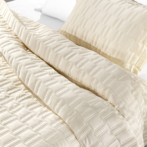 Κουβερλί King Size (Σετ 240x250) Guy Laroche Brick Ecru