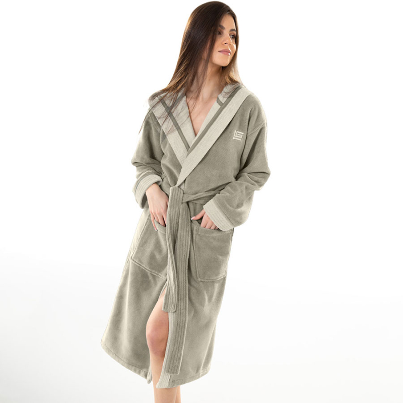 Μπουρνούζι Guy Laroche Monogram Khaki