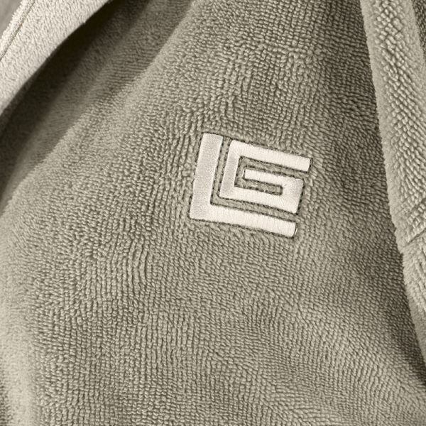 Μπουρνούζι Guy Laroche Monogram Khaki