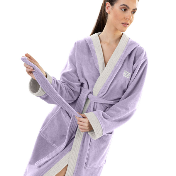 Μπουρνούζι Guy Laroche Monogram Lavender