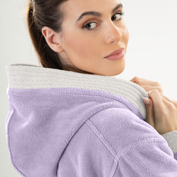 Μπουρνούζι Guy Laroche Monogram Lavender