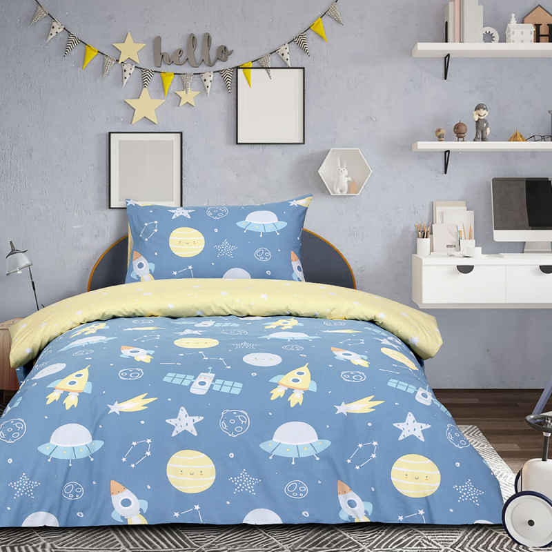 Σεντόνια Μονά (Σετ) Kocoon Space