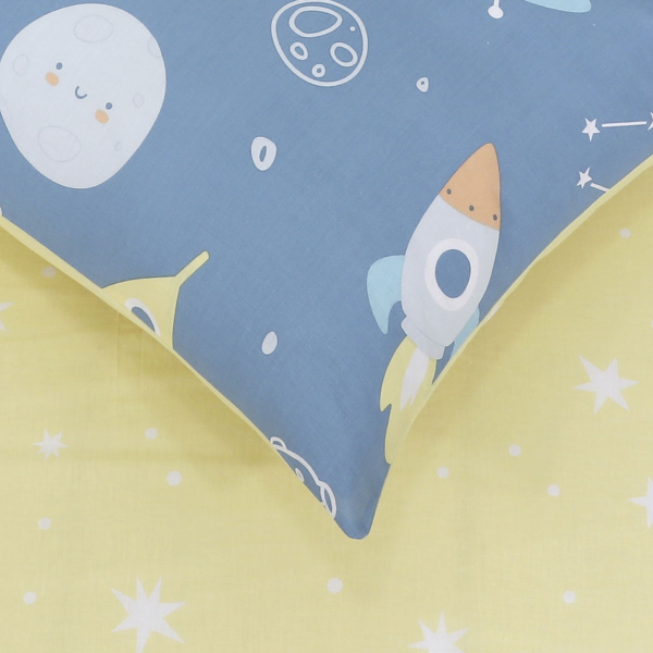 Παπλωματοθήκη Μονή (Σετ 165x245) 2 Όψεων Kocoon Space