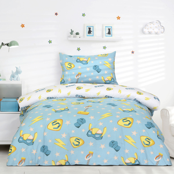 Παπλωματοθήκη Μονή (Σετ 165x245) 2 Όψεων Kocoon Super