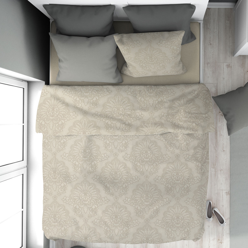 Πάπλωμα Μονό (160x240) Dimcol Άρτεμις 702 Beige