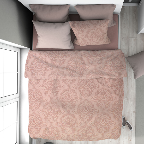 Πάπλωμα Μονό (160x240) Dimcol Άρτεμις 703 Dusty Rose