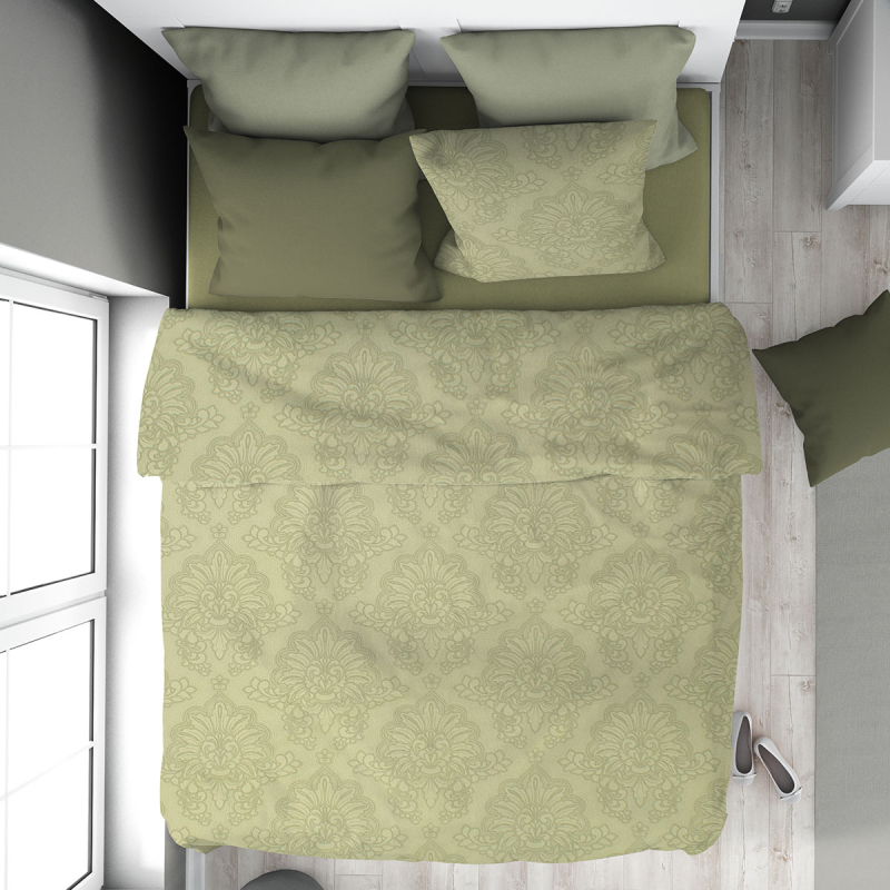 Πάπλωμα Μονό (160x240) Dimcol Άρτεμις 704 Light Olive