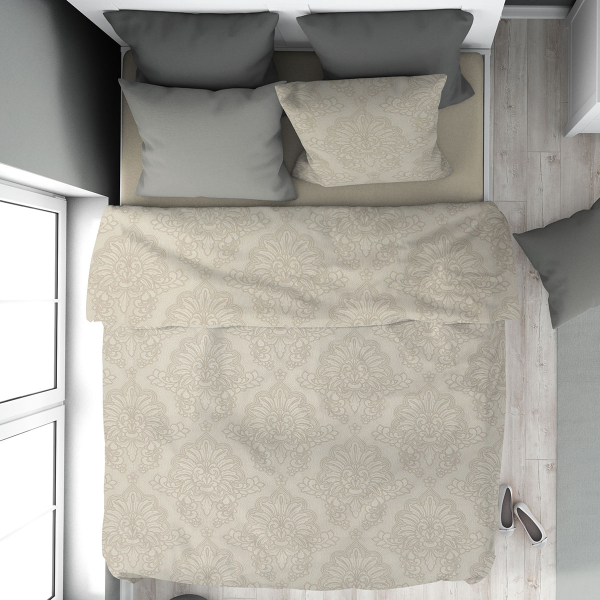 Πάπλωμα Υπέρδιπλο (220x240) Dimcol Άρτεμις 702 Beige