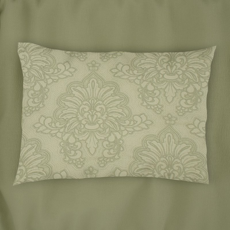 Μαξιλαροθήκη (50x70) Dimcol Άρτεμις 704 Light Olive
