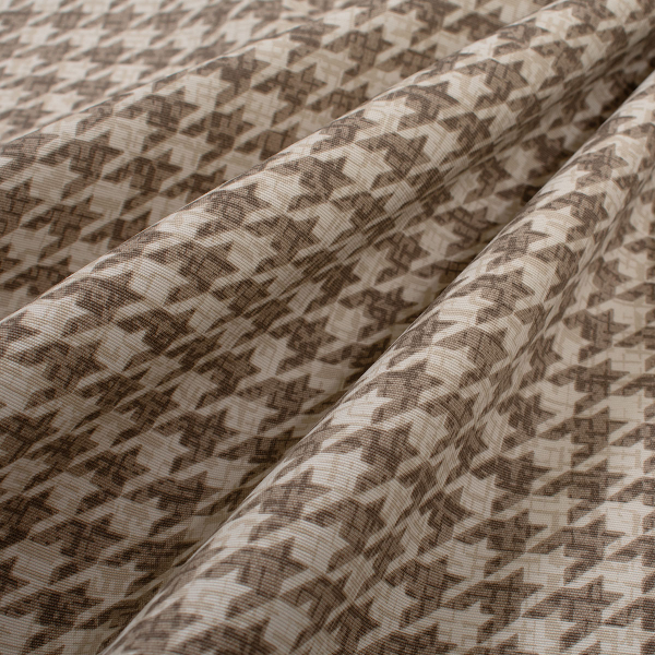 Αλέκιαστο Τραπεζομάντηλο (180x300) Dimcol Houndstooth 473 Beige