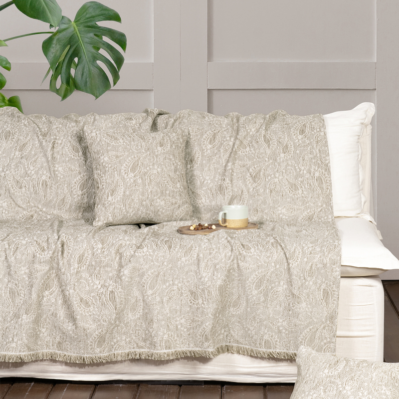 Ριχτάρι Τετραθέσιου Καναπέ (180x350) Nima Flow Beige