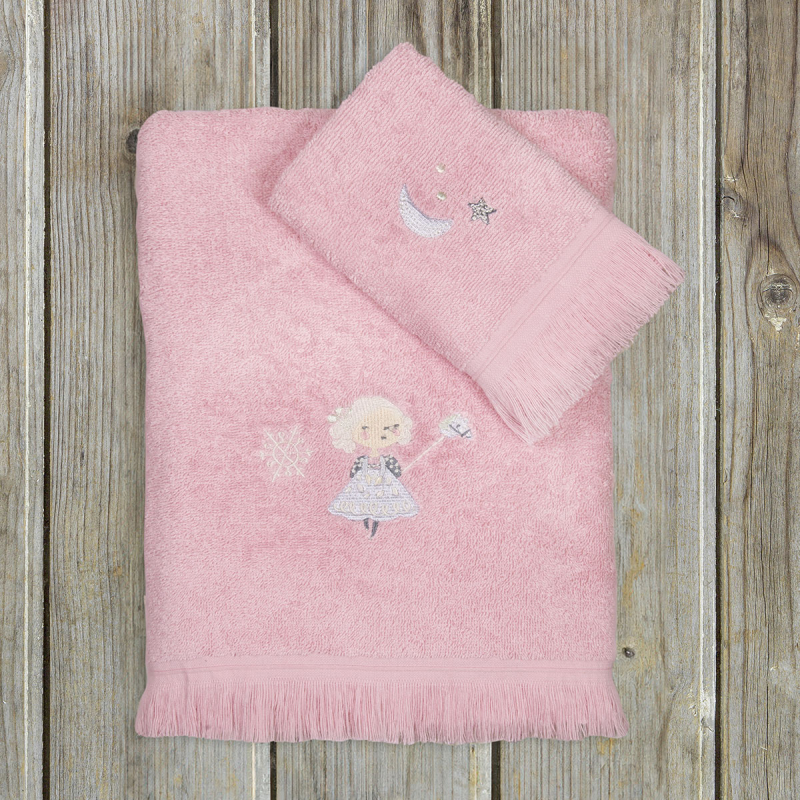 Παιδικές Πετσέτες (Σετ 2τμχ) Kocoon Snowbelle 380gsm