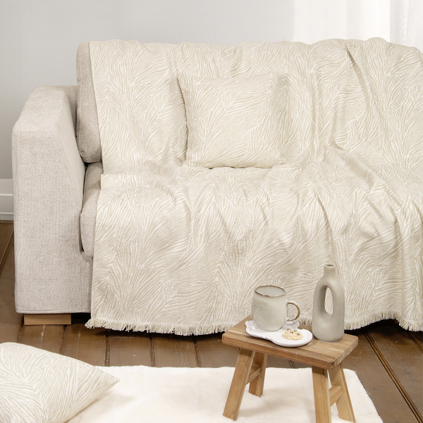 Ριχτάρι Πολυθρόνας (180x180) Nima Moca Ivory