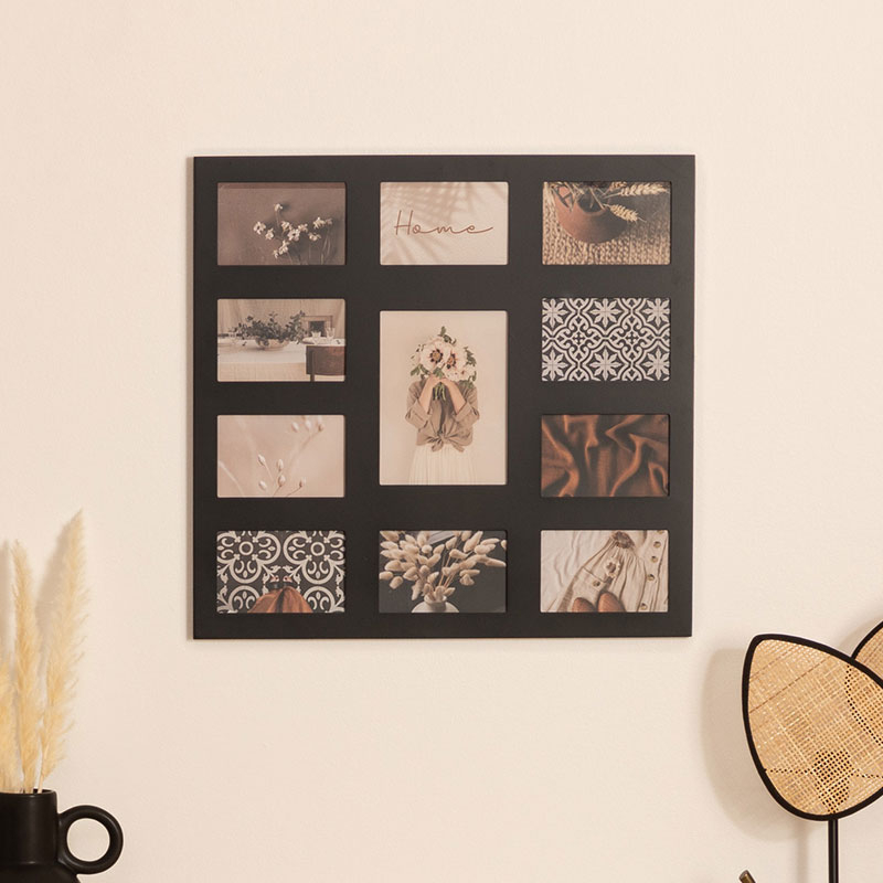 Κορνίζα Τοίχου 11 Θέσεων (54.9x53) A-S Gael Black 114201