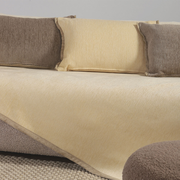 Ριχτάρι Καναπέ Τριθέσιου (180x300) Nef-Nef Homeware Tanger Ecru