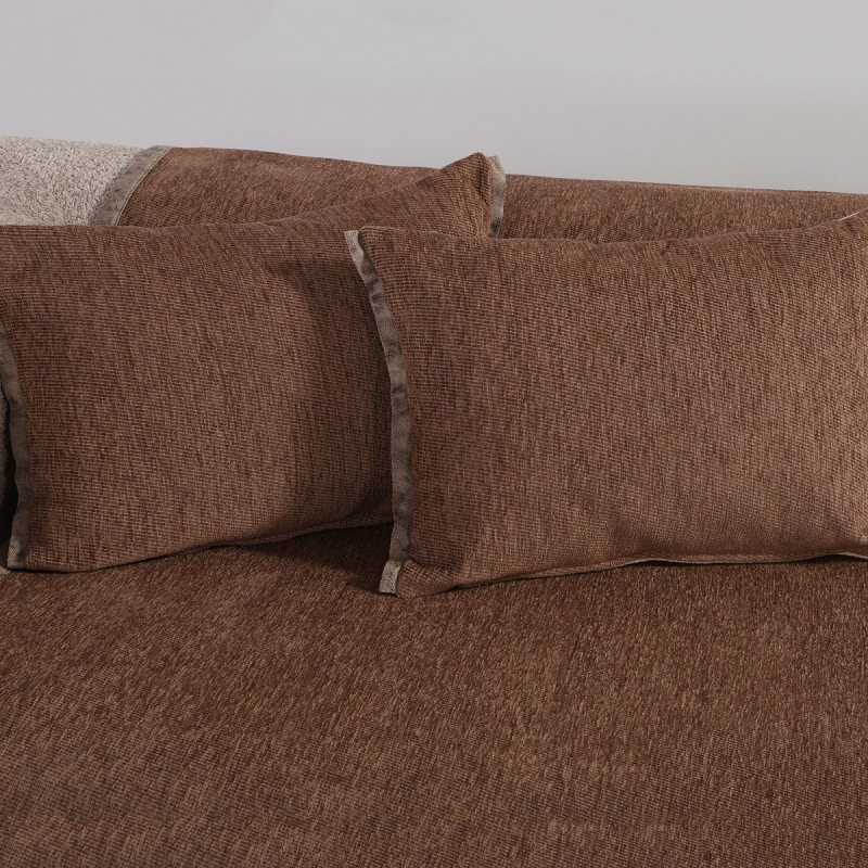 Διακοσμητικό Μαξιλάρι 2 Όψεων (40x55) Nef-Nef Homeware Tanger Brown/Ecru