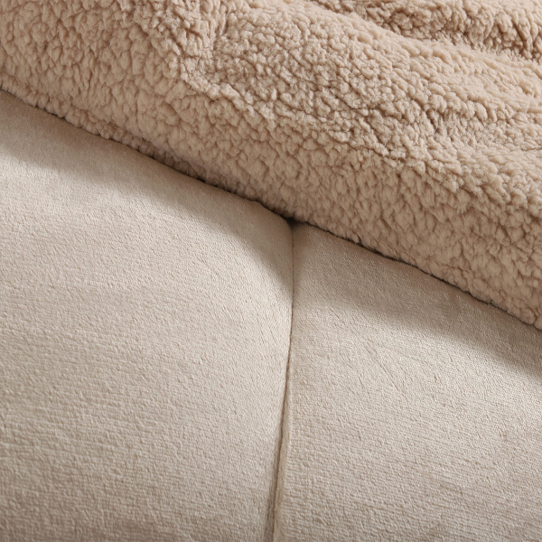 Κουβερτοπάπλωμα King Size (240x260) Silk Fashion Solid L.Brown