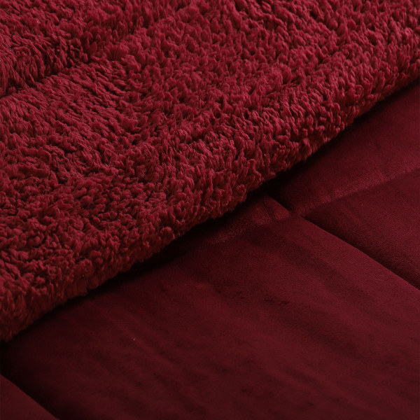 Κουβερτοπάπλωμα King Size (240x260) Silk Fashion Solid Burgundy