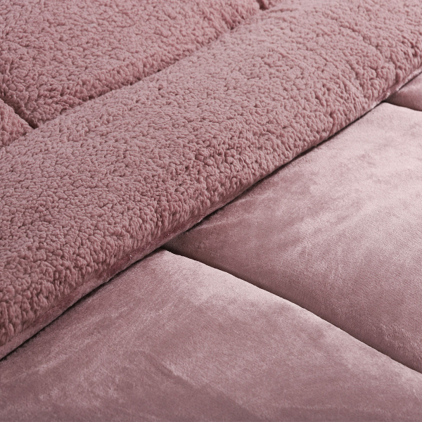 Κουβερτοπάπλωμα King Size (240x260) Silk Fashion Solid Rust Red