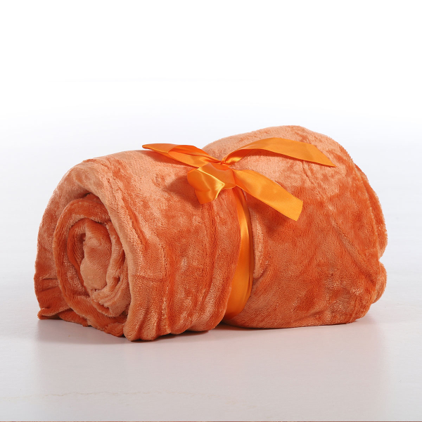 Σεντόνι Fleece Υπέρδιπλο Με Λάστιχο + Μαξιλαροθήκες (Σετ) Silk Fashion Solid Copper Tan