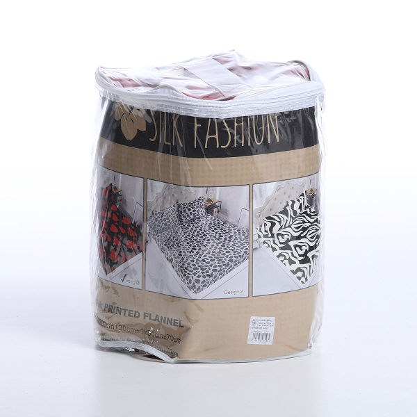 Σεντόνι Fleece Μονό Με Λάστιχο + Μαξιλαροθήκη (Σετ) Silk Fashion Design 1