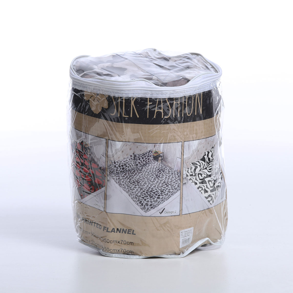 Σεντόνι Fleece Μονό Με Λάστιχο + Μαξιλαροθήκη (Σετ) Silk Fashion Design 2