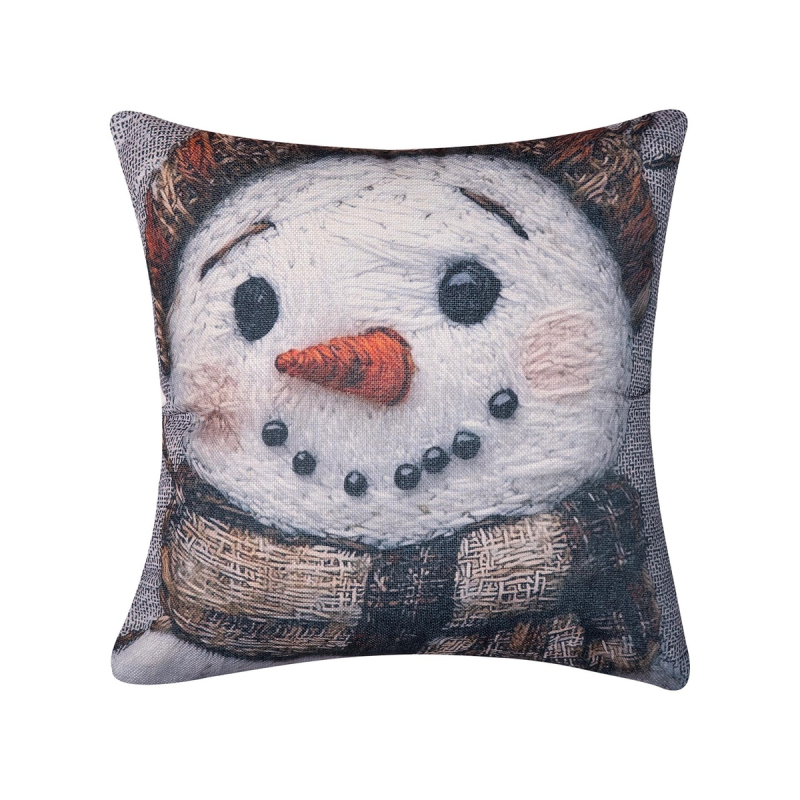 Χριστουγεννιάτικη Μαξιλαροθήκη (45x45) Silk Fashion ks2026-7