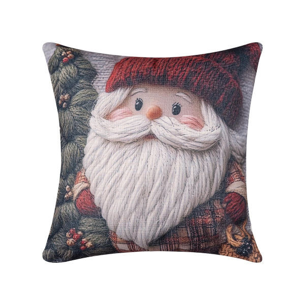 Χριστουγεννιάτικη Μαξιλαροθήκη (45x45) Silk Fashion ks2026-12