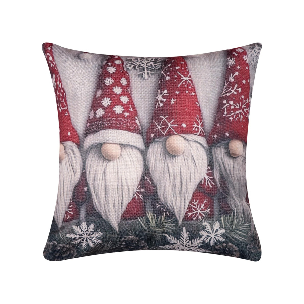 Χριστουγεννιάτικη Μαξιλαροθήκη (45x45) Silk Fashion ks2026-20