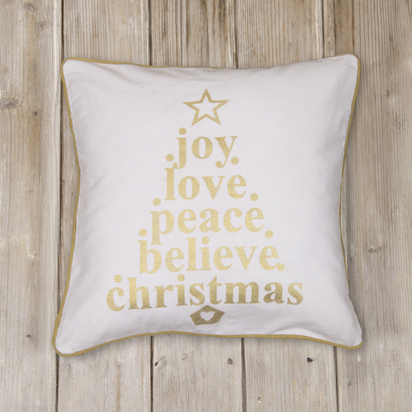Χριστουγεννιάτικη Μαξιλαροθήκη (45x45) Nima Peace