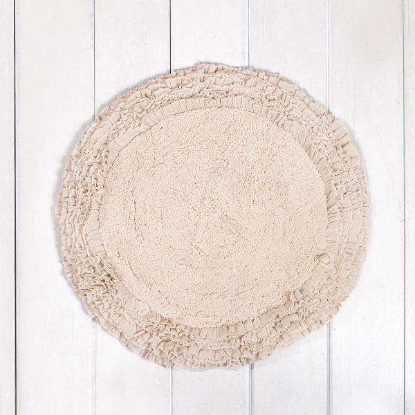 Πατάκι Μπάνιου (Φ60) Nima Eden Off White