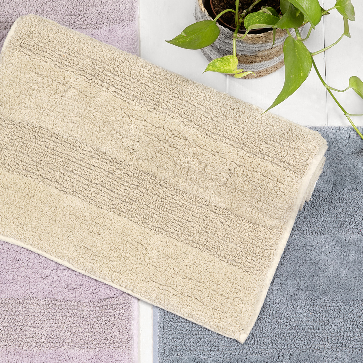 Πατάκι Μπάνιου (50X80) Nima Zaya Lilac Home Μπάνιο Πατάκια Spitishop