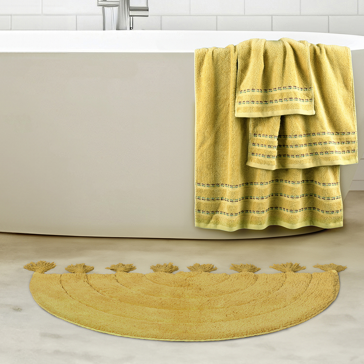 Πατάκι Μπάνιου (50X80) Nima Solis Home Μπάνιο Πατάκια Spitishop