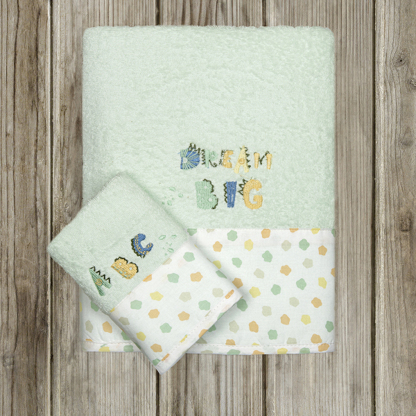 Παιδικές Πετσέτες (Σετ 2τμχ) Nima Baby Dream Big 400gsm