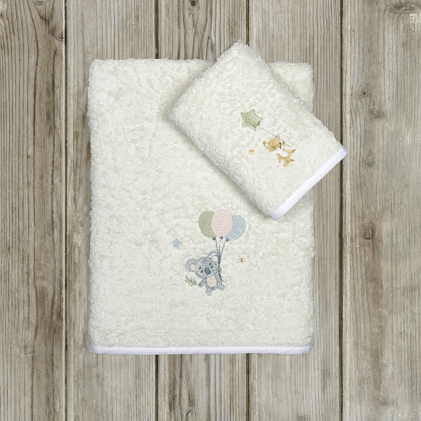 Βρεφικές Πετσέτες (Σετ 2τμχ) Nima Baby Jouer 400gsm