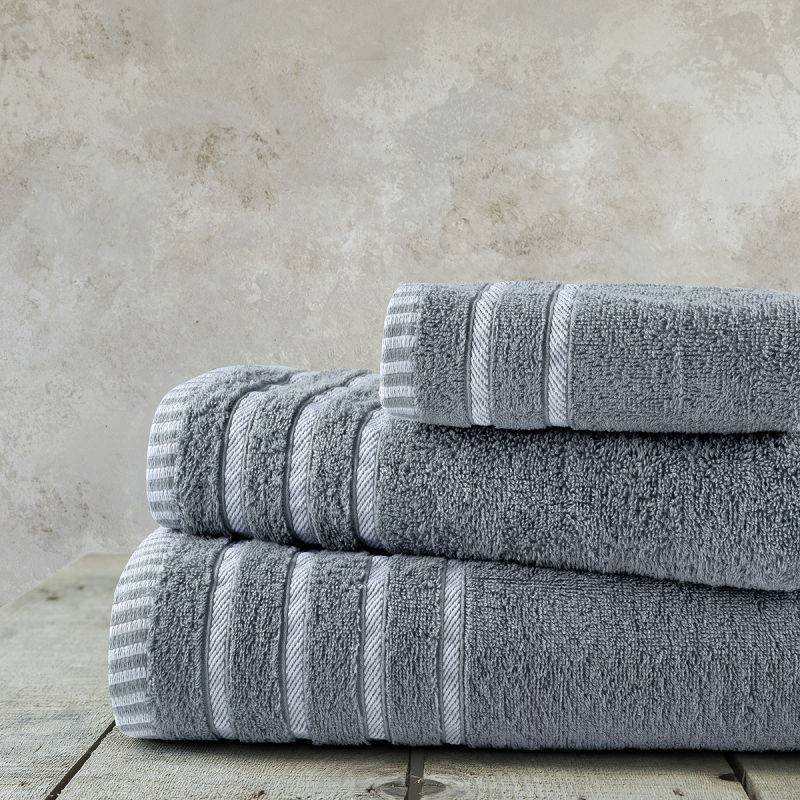 Πετσέτες Μπάνιου (Σετ 3τμχ) Nima Fellow Mint 480gsm