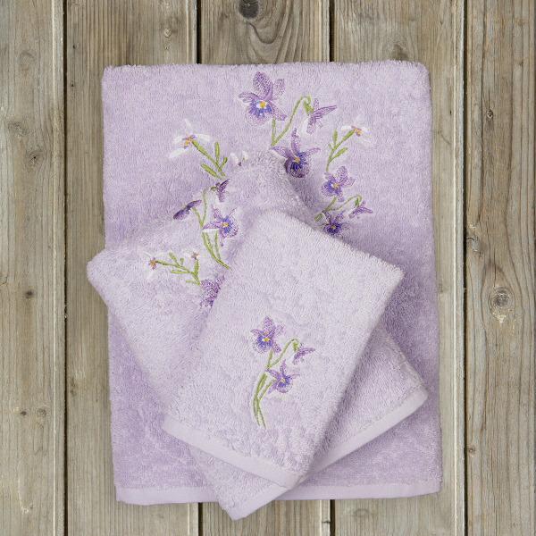 Πετσέτες Μπάνιου (Σετ 3τμχ) Nima Merida 520gsm