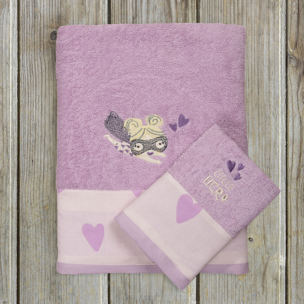 Παιδικές Πετσέτες (Σετ 2τμχ) Kocoon Little Hero 380gsm