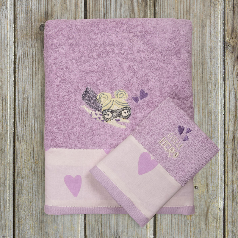 Παιδικές Πετσέτες (Σετ 2τμχ) Kocoon Little Hero 380gsm